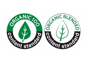 organic blended Global Recycle Standard